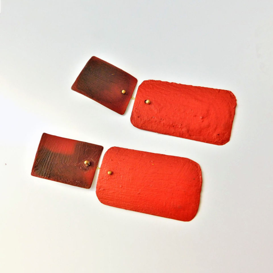 Dora-Charalambaki-earrings-e628-red