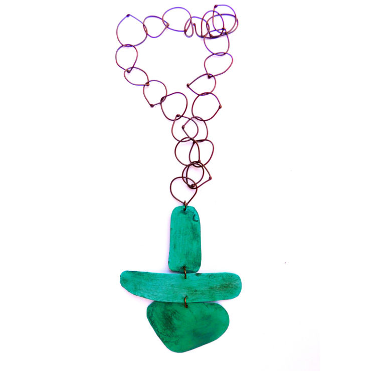 Dora-Charalambaki-necklace-n201-green