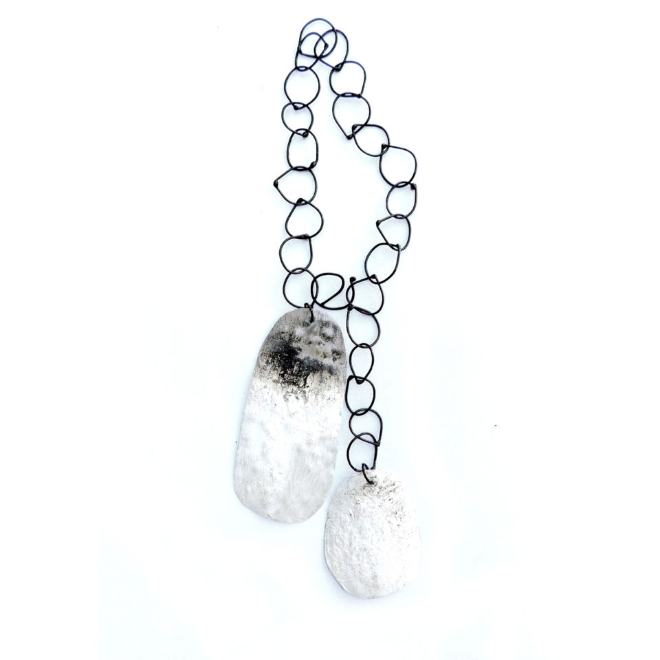 Dora-Charalambaki-necklace-n202 grey-white